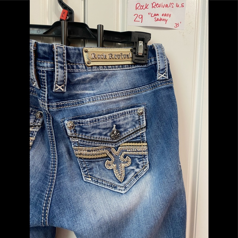 Rock Revival easy skinny jeans size 29